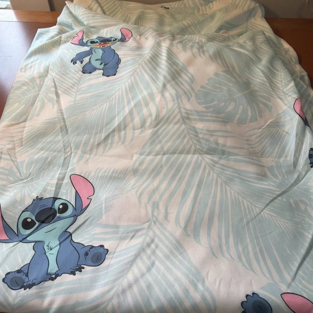 Disney Lilo & Stitch Twin Flat Sheet EUC